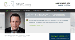 Desktop Screenshot of anthonyvecchiolaw.com